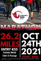 Thoroughbred Marathon poster 2021