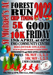 St Michaels Forest Run Poster