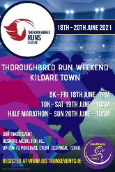 Thoroughbred Run Kildare Poster