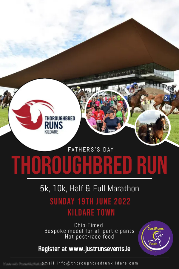 Thoroughbred Run Poster 